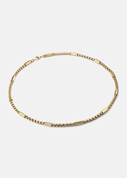 Ketting Cylindra – 18k Verguld