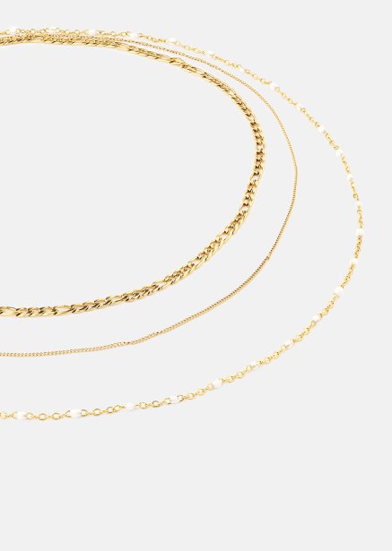 Ketting Layered Elegance - 18k Verguld