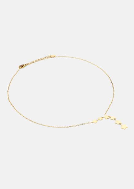 Ketting Stjärnfall - 18k Verguld
