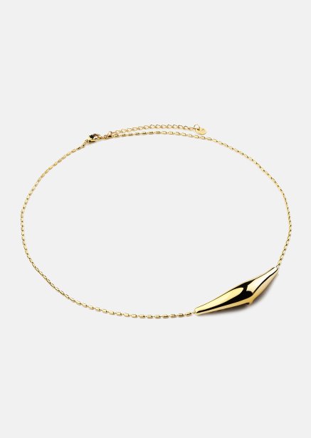 Ketting Flow - 18k Verguld