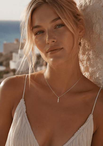 Ketting Lumière - Verzilverd
