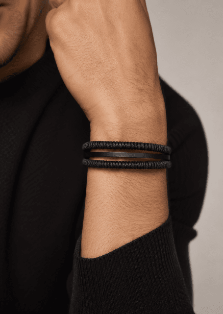 Leren armband Stealth Aura
