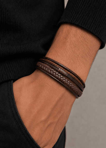Leren armband Valor Strand