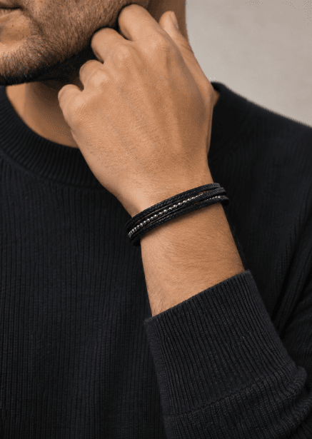 Leren armband Vanguard Touch