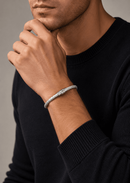Leren armband Noble Tangle