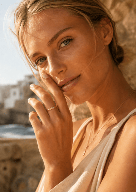 Ondula Ring - 18k Verguld