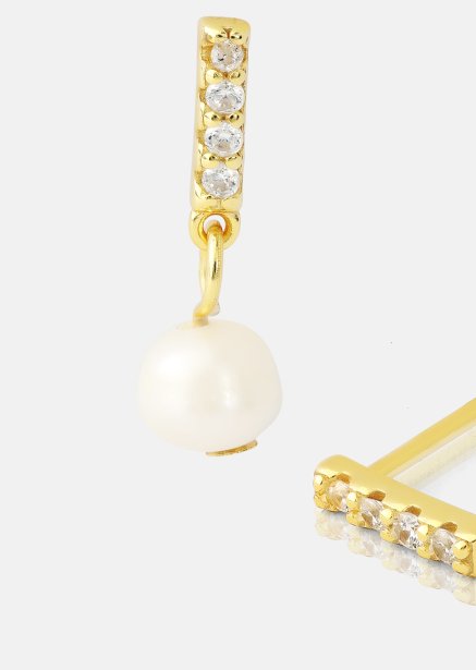 Lacona Oorbel - 18k Verguld