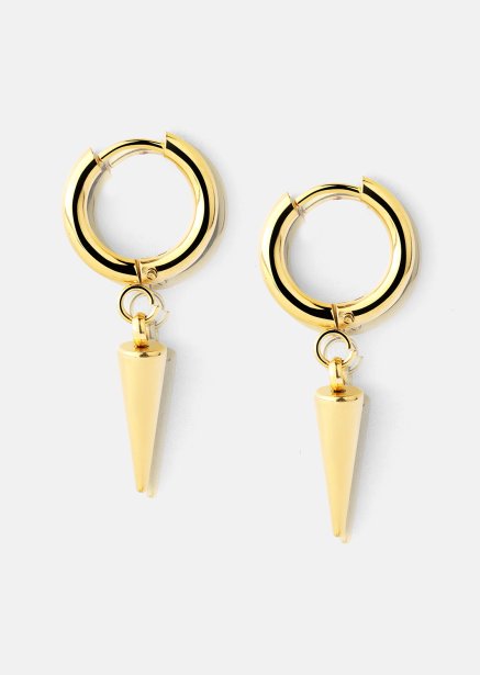 Oorbel Spike – 18k Verguld