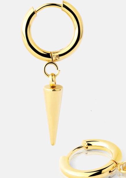 Oorbel Spike – 18k Verguld