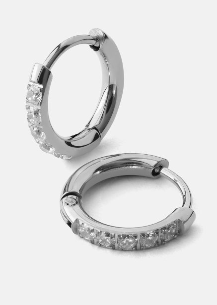 Oorbel Sparklingers - Verzilverd