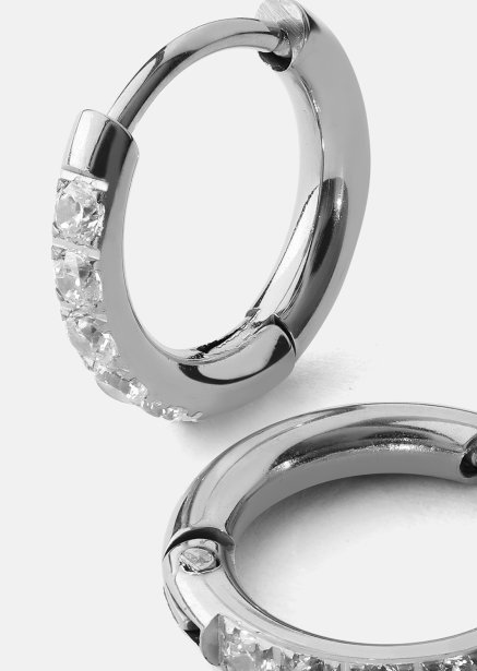 Oorbel Sparklingers - Verzilverd