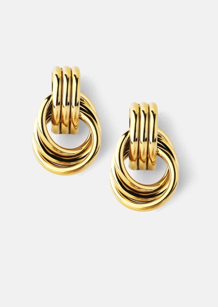 Oorbel Unity Loop - 18k Verguld