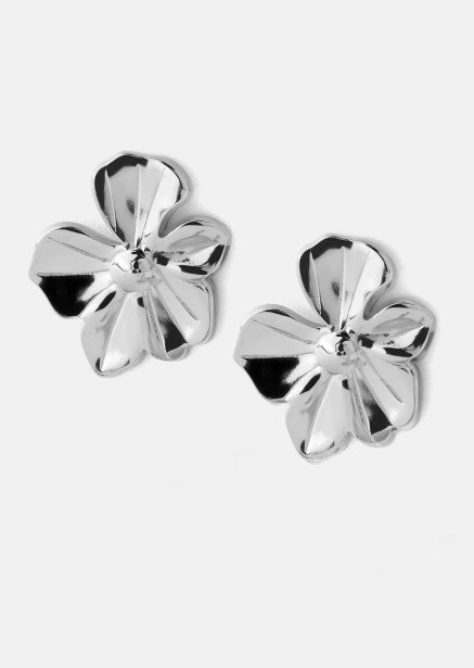 Florabella Oorbellen - Silver Plated