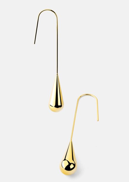 Oorbel Golden Drop Elegance - 18k Verguld