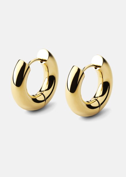 Oorbellen Bold Glow – 18k Verguld