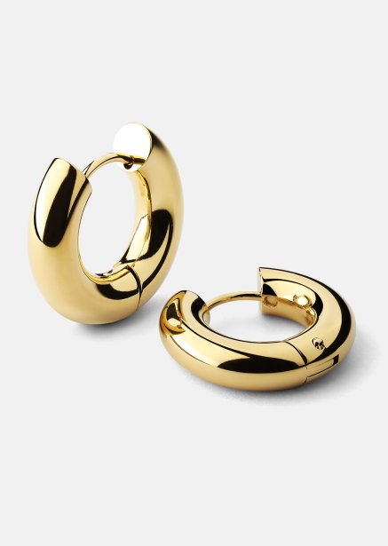 Oorbellen Bold Glow – 18k Verguld
