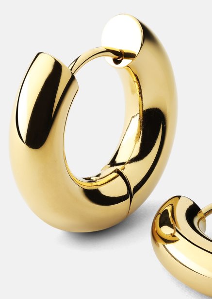 Oorbellen Bold Glow – 18k Verguld