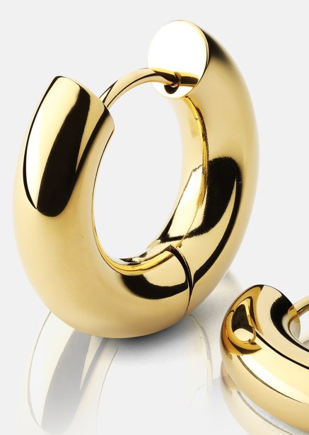 Oorbellen Bold Glow – 18k Verguld