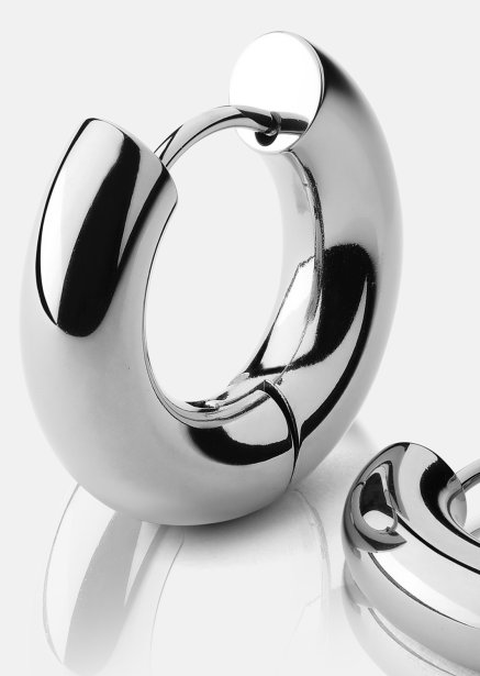 Oorbellen Bold Glow – Verzilverd