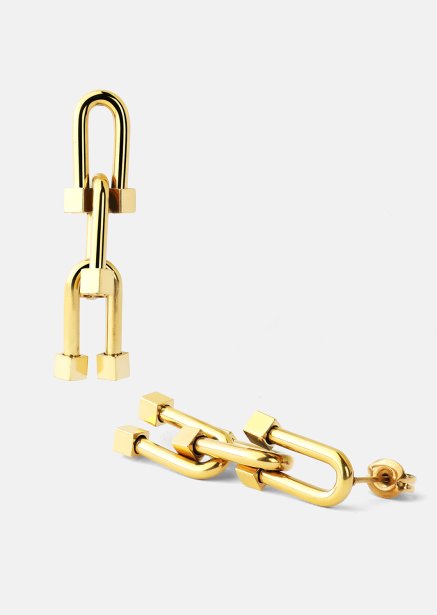 Oorbellen Link Luxe – 18k Verguld