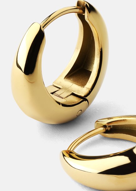 Oorbellen Bold Mini – 18k Verguld