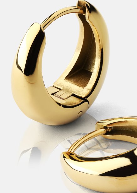 Oorbellen Bold Mini – 18k Verguld