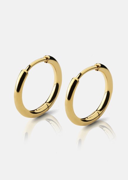 Oorbel Creoler - 18k Verguld