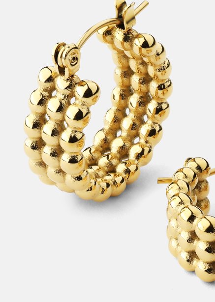 Oorbellen Sfera – 18k Verguld