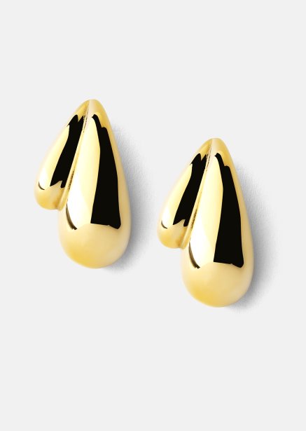 Oorbellen Gilded Drop – 18k Verguld