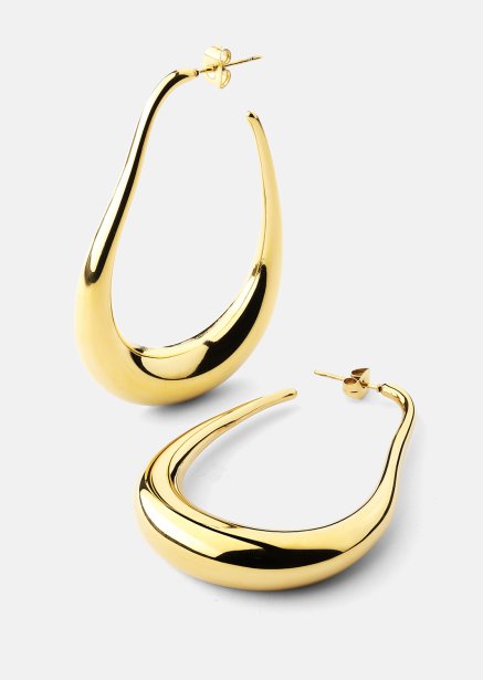 Oorbellen Tear of Gold - 18k Verguld