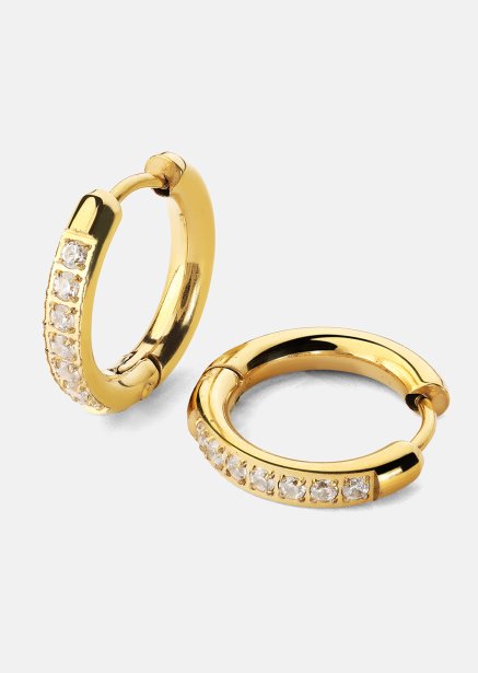 Oorbellen Golden Spark – 18k Verguld