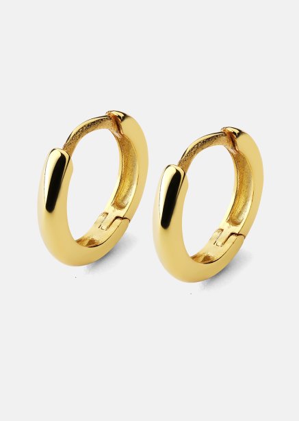 Oorbellen Mini Hoops- 18k Verguld