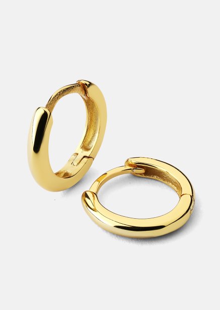 Oorbellen Mini Hoops- 18k Verguld