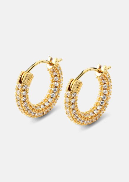 Elegans Oorbel - 18k Verguld