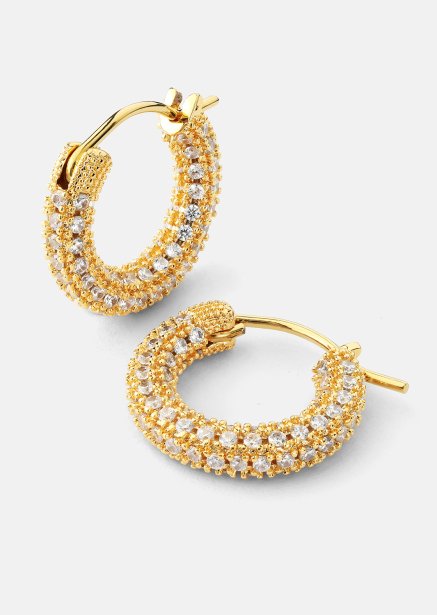 Elegans Oorbel - 18k Verguld