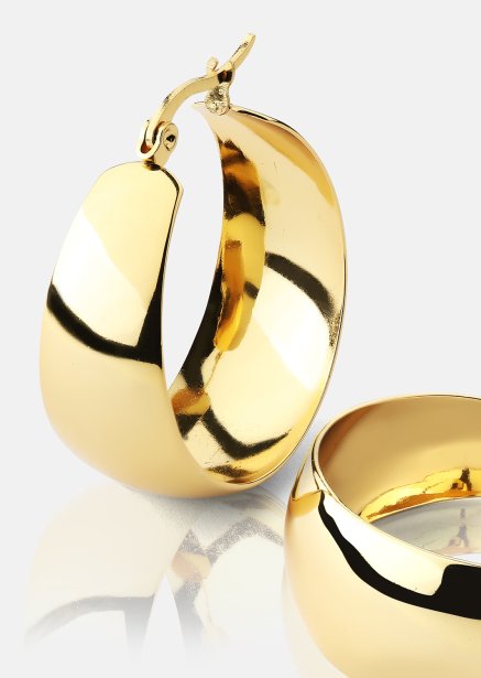 Celeste Oorbel - 18k Verguld