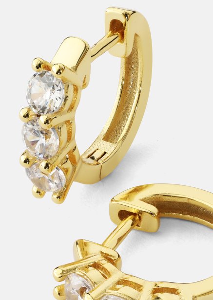 Oorbel Cirvia Spark - 18k Verguld