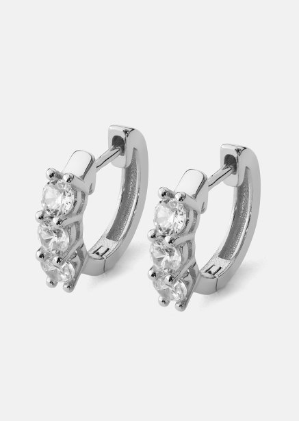 Oorbel Cirvia Spark - Verzilverd