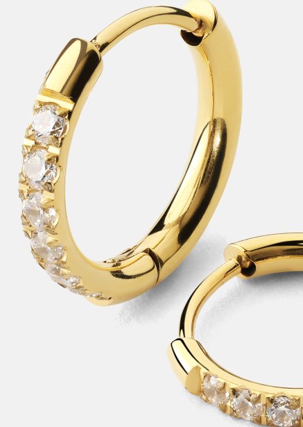 Hanger Lumira Halo - 18k Verguld