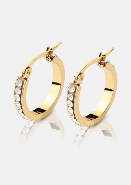 Oorbel CrystalGlow - 18k Verguld