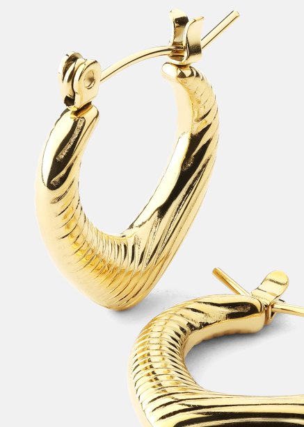 Oorbellen Elegans – 18k Verguld