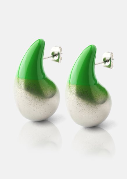 Oorbellen Verdé Glow – Verzilverd