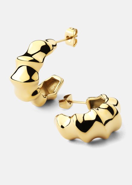 Oorbellen Gaia – 18k Verguld