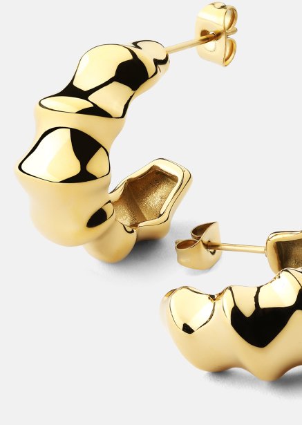 Oorbellen Gaia – 18k Verguld