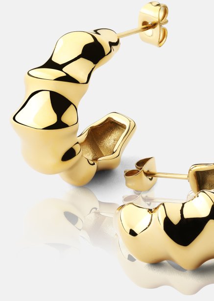 Oorbellen Gaia – 18k Verguld