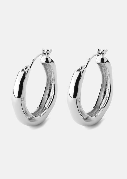 Oorbel Mila Hoops - Verzilverd