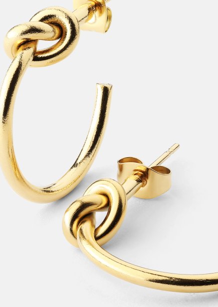 Loop Oorbellen – 18k Verguld