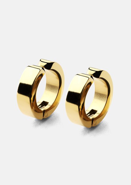 Oorbel Petite Hoop - 18k Verguld
