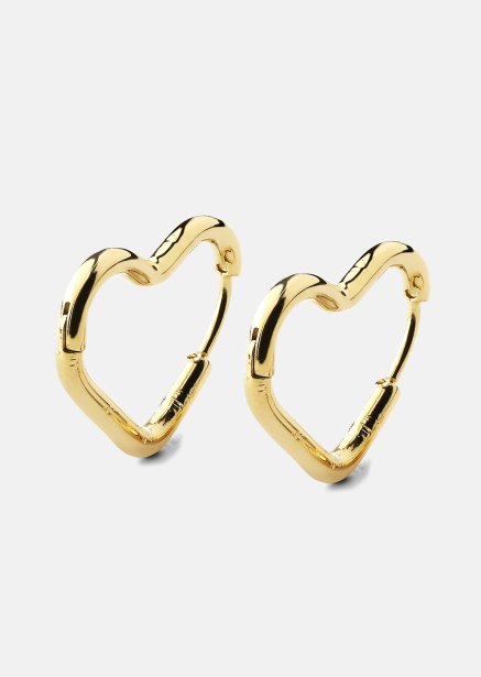 Oorbel Heart's Embrace - 18k Verguld