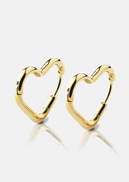 Oorbel Heart's Embrace - 18k Verguld